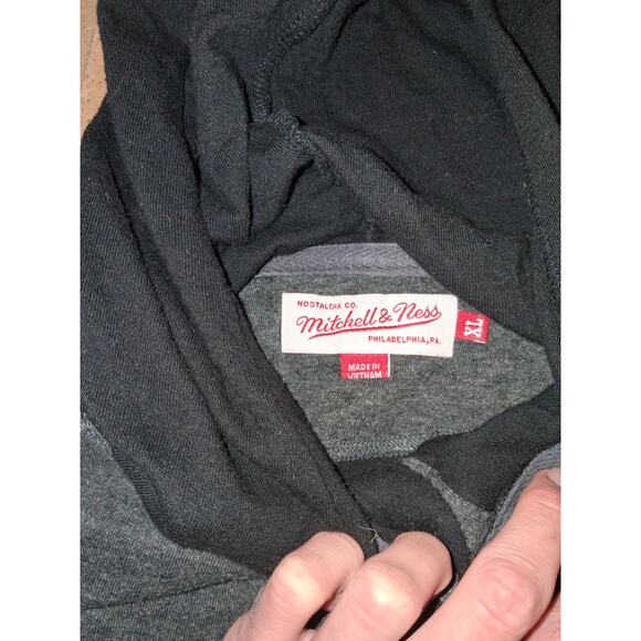 Mitchell And Ness Philadelphia Eagles Hoodie Double Face Shirt NFL Sz XL Retro - Picture 4 of 5